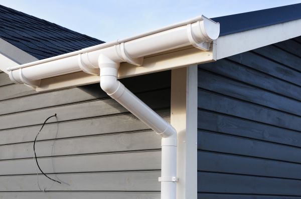 PVC Rain Gutter Installation in Smyrna