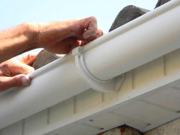 Plastic Gutter Repair in Smyrna