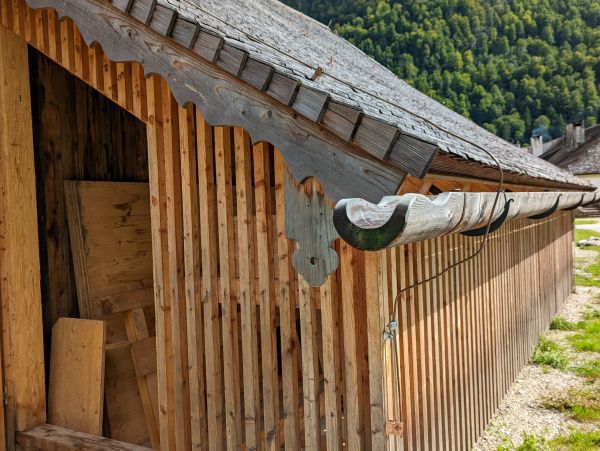 Wood Gutter Installation in Smyrna
